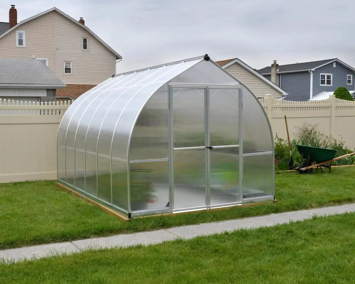 Bella® 8 ft. x 12 ft. Bell Shaped Greenhouse | Palram-Canopia 8' Wide 6mm Bella Canopia by Palram   