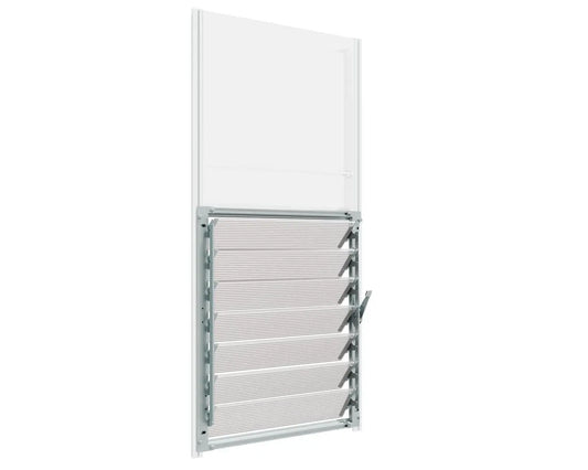 Greenhouse Side Louver Window Silver | Palram-Canopia Greenhouse Accessories Canopia by Palram
