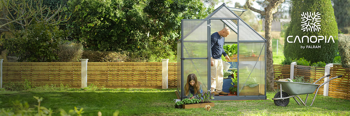 Palram-Canopia 6 ft. Wide Mythos Greenhouse Series