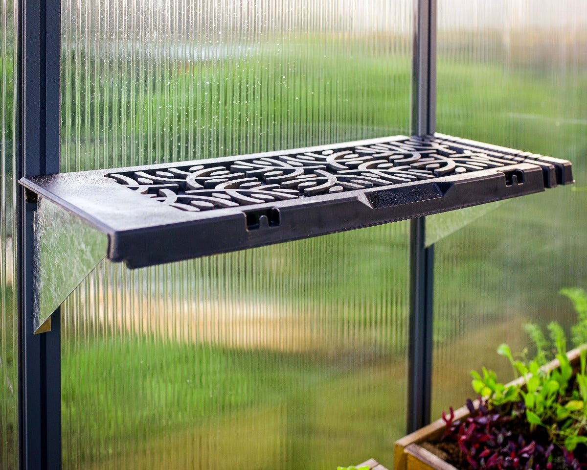 Signature Shelf Kit set of 2 Resin Shelves | Palram-Canopia Greenhouse Accessories Canopia by Palram   