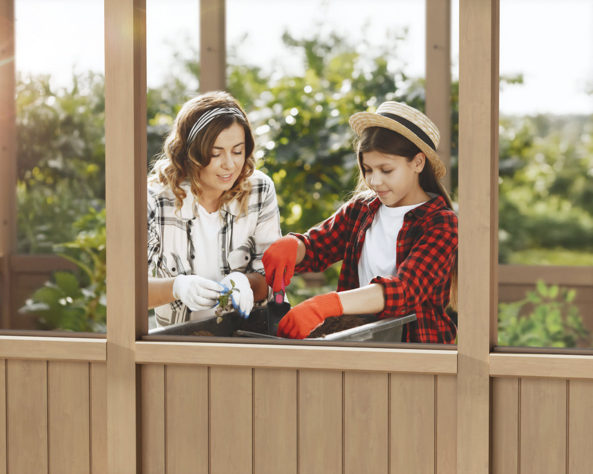 Natura® Cedar Greenhouse - Gardening