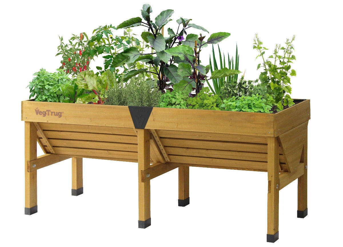 VegTrug Classic Raised Garden Bed Planter 72"x30"x32" Natural Cold Frames & Raised Gardens VegTrug