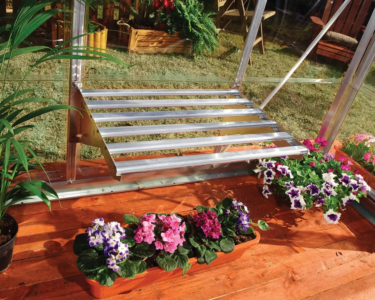 Heavy Duty Metal Shelf Kit Bundle 4-Piece | Palram-Canopia Greenhouse Accessories Canopia by Palram
