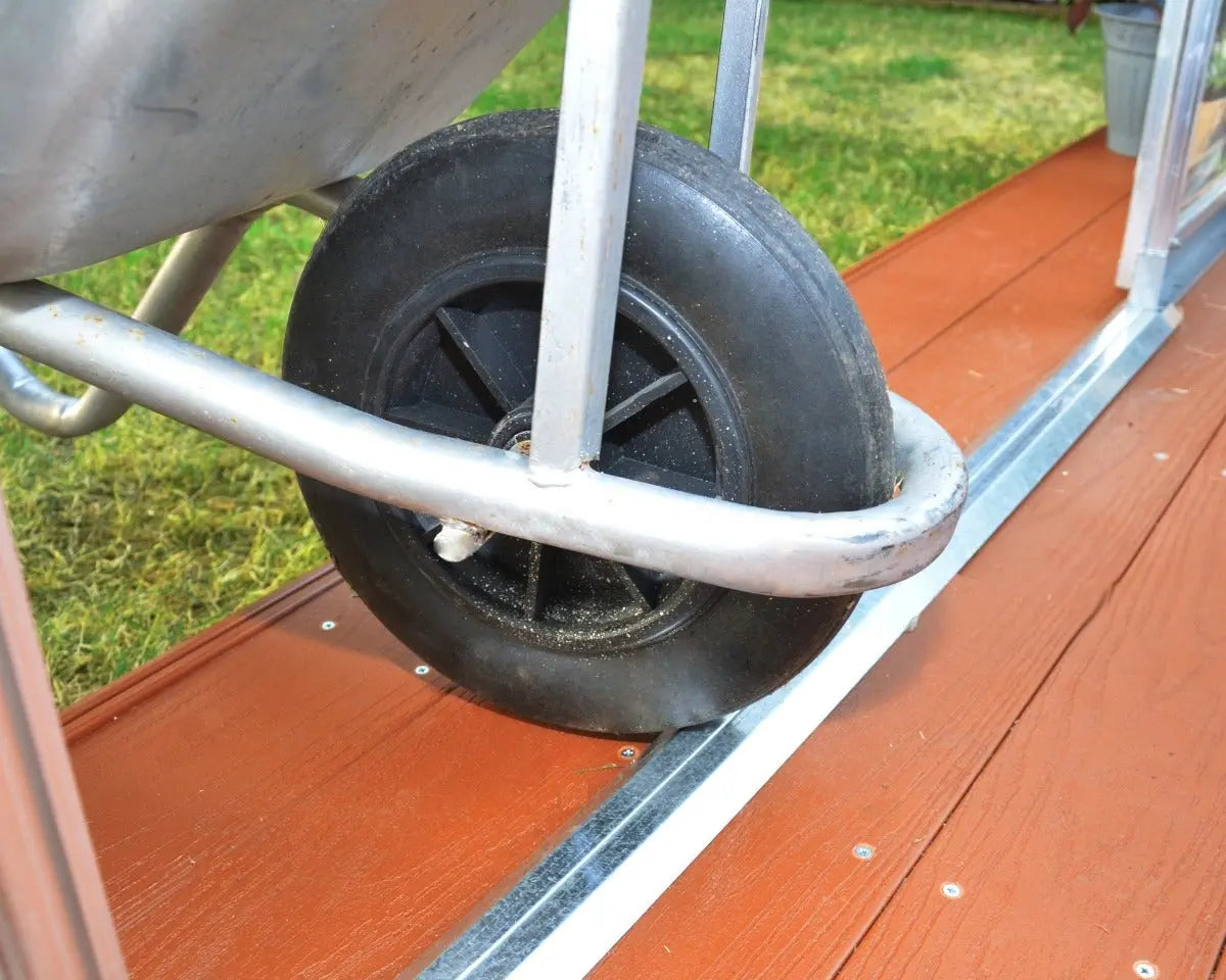 Americana® 12 ft. x ft. 12 Silver Frame Clear & Twin-Wall Panels | Palram-Canopia 12x12' Wide - Americana Canopia by Palram