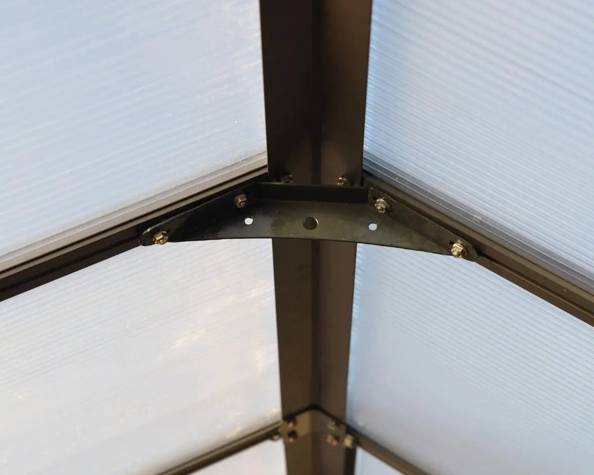 Glory® 8 ft. x 12 ft. Greenhouse with 10mm TwinWall Glazing | Palram-Canopia - Reinforcement