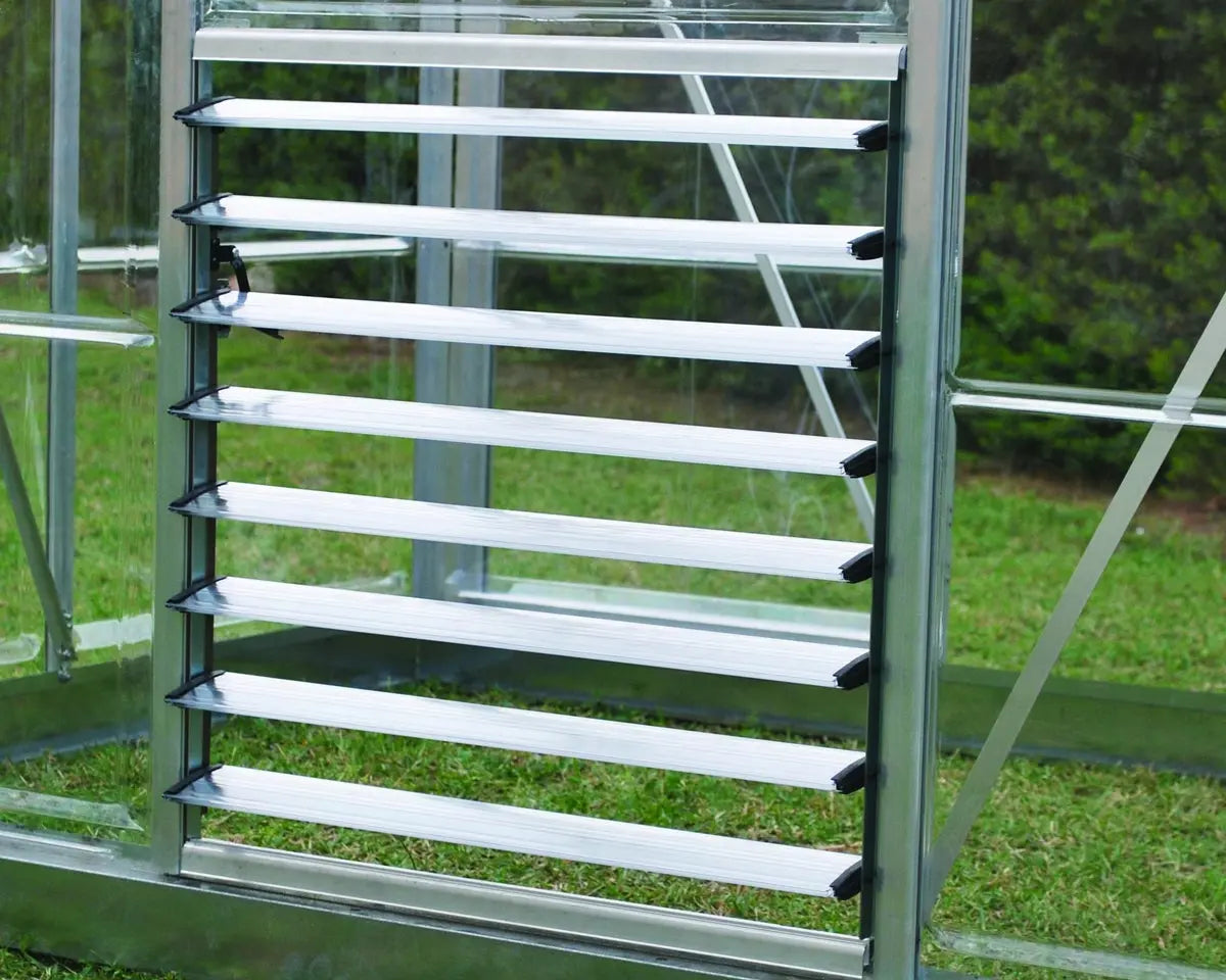 Greenhouse Side Louver Window Silver | Palram-Canopia Greenhouse Accessories Canopia by Palram