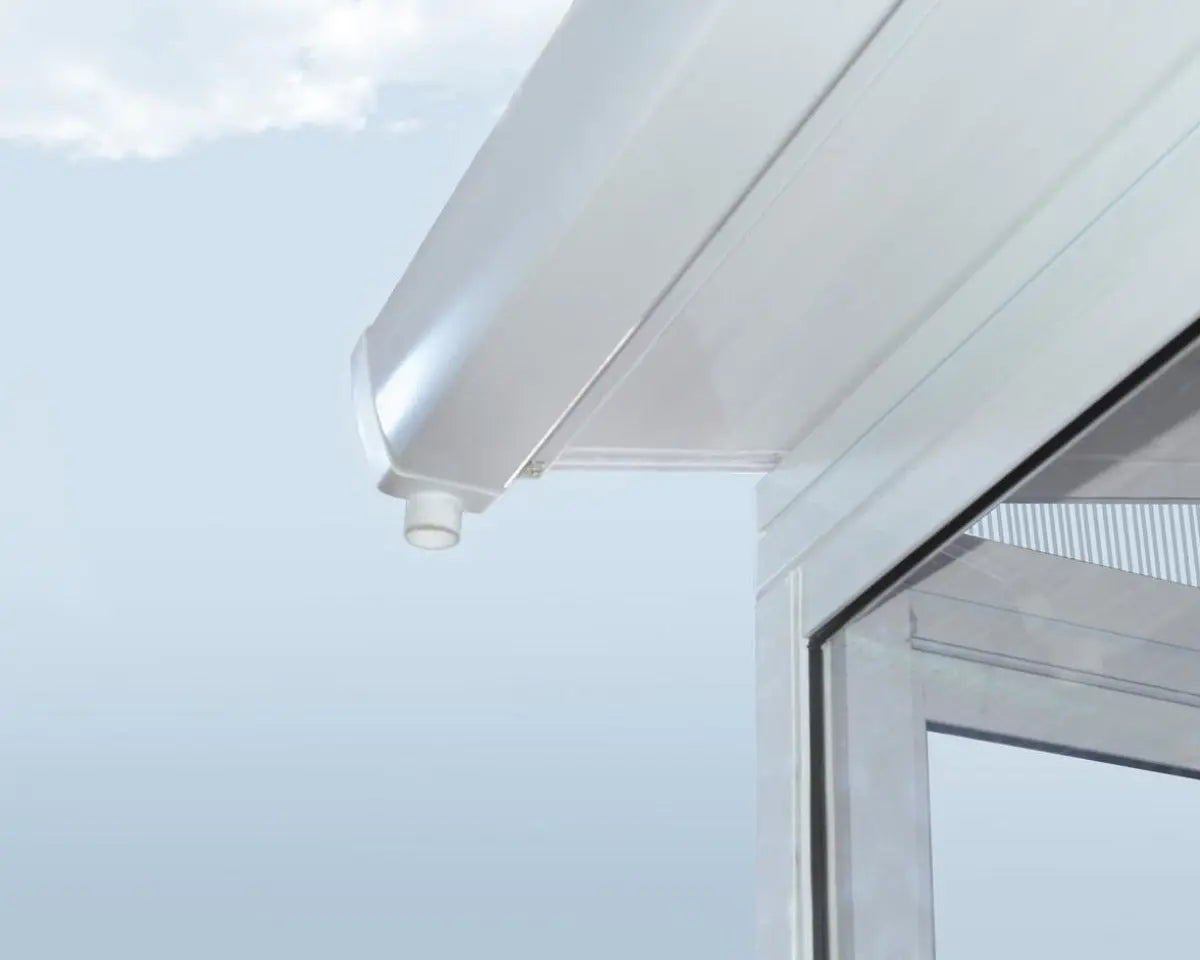 SanRemo™ 10 ft. x 18 ft. Solarium Patio Enclosure White Frame White Roof | Palram-Canopia Solarium Canopia by Palram