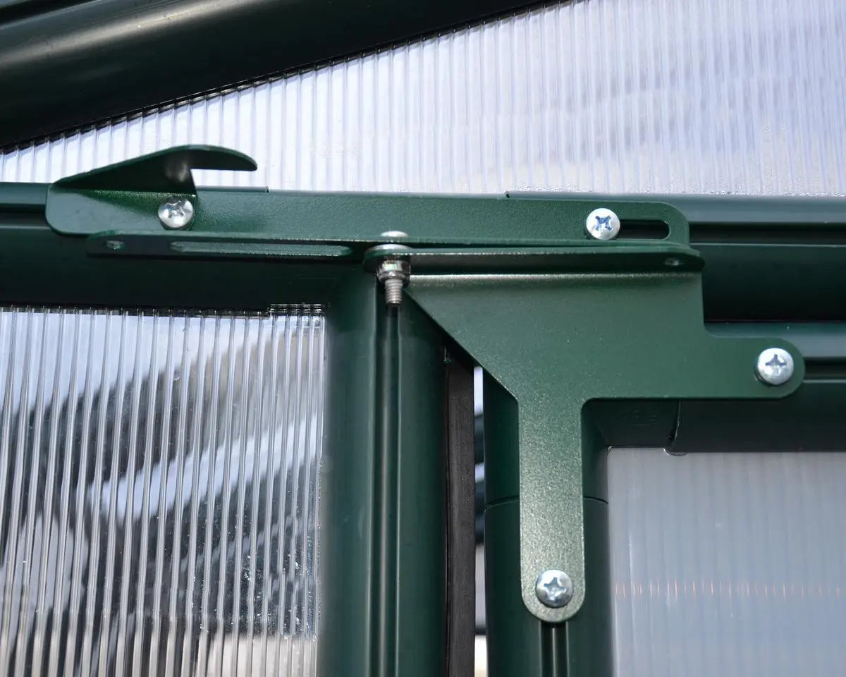 Prestige® ~8 ft. x 12 ft. Twin-Wall Panels Greenhouse | Rion by Palram-Canopia 8' Wide Prestige with MOUNTING BASE Canopia by Palram