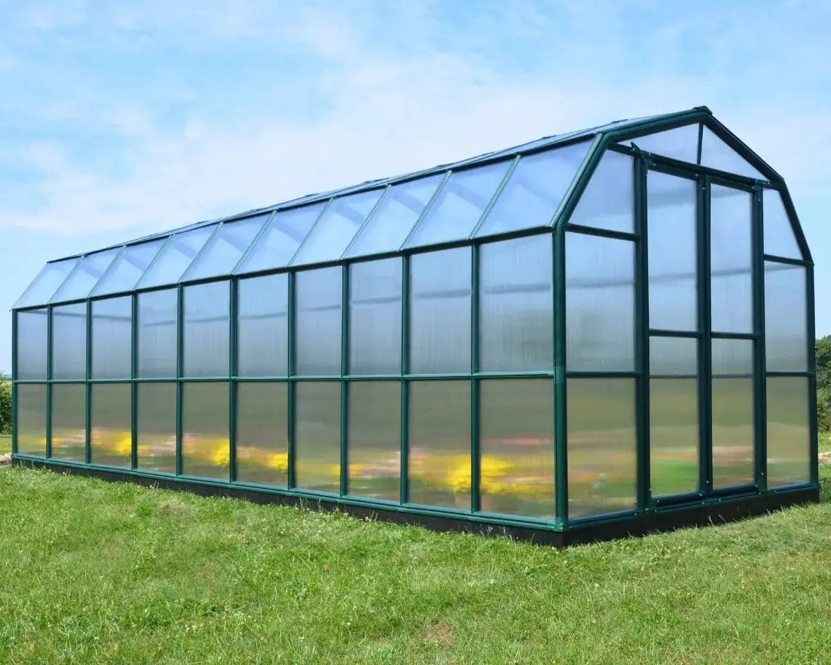 Prestige® ~8 ft. x 20 ft. Twin-wall Panels Greenhouse | Rion by Palram-Canopia 8' Wide Prestige with MOUNTING BASE Canopia by Palram