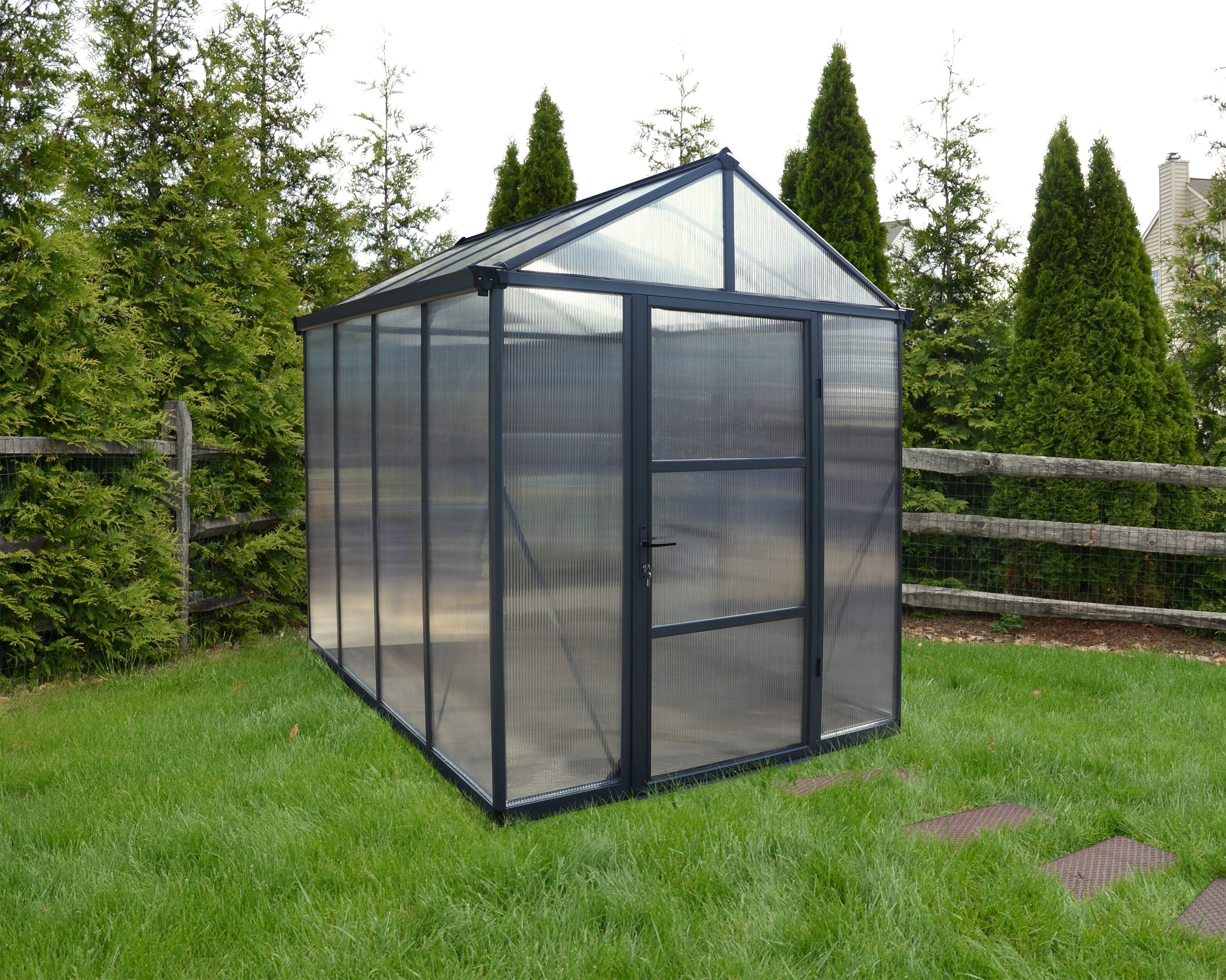 Palram-Canopia 6 ft. Wide, 10mm Glory Greenhouse – Canada