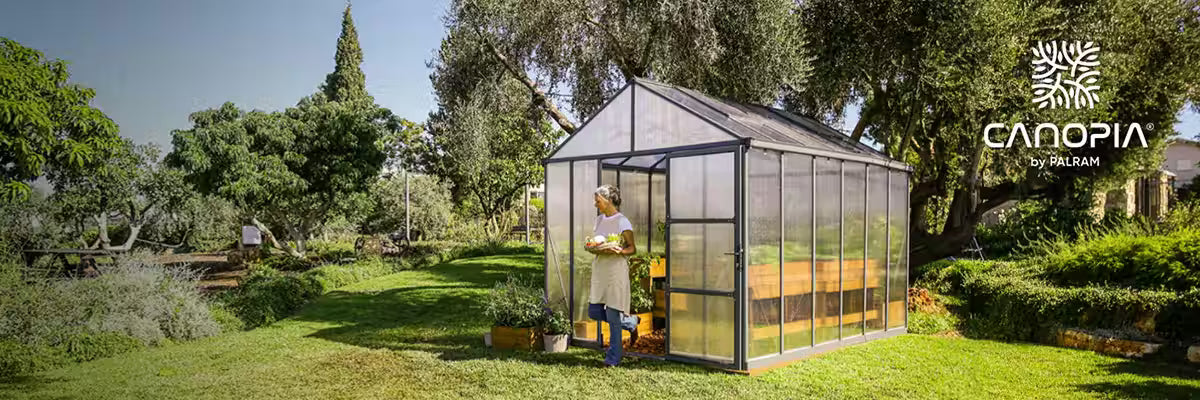 Palram-Canopia Glory Greenhouse Kit.