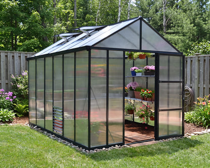 Glory 8 ft. x 12 ft. Greenhouse 10mm Twin-Wall | Palram-Canopia