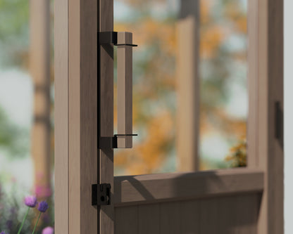 Natura® Cedar Greenhouse - Door Handel