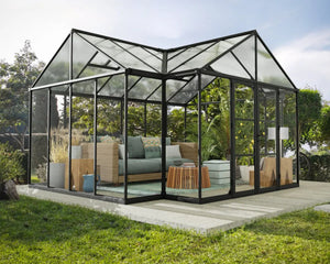 Triomphe® 12 ft. x 15 ft. Orangery Chalet Greenhouse | Palram-Canopia Canopia by Palram