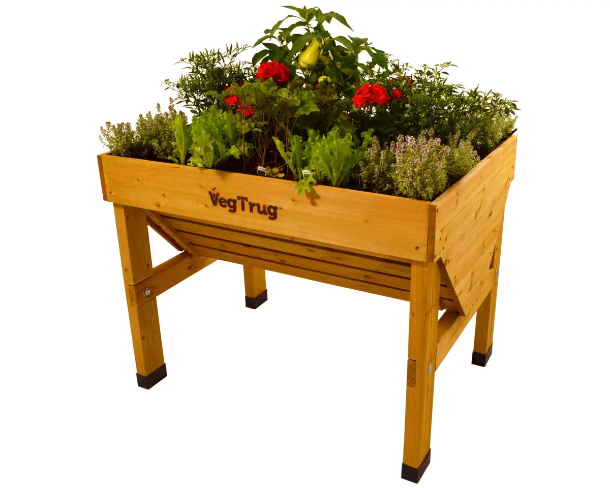 VegTrug Classic Raised Garden Bed Planter 41" x 30" x 32" Natural Cold Frames & Raised Gardens VegTrug   