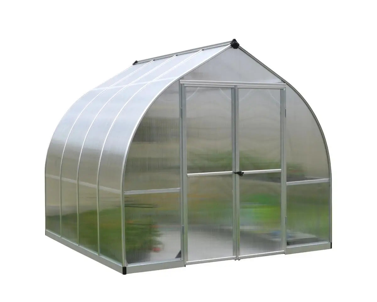 Bella® 8 ft. x 8 ft. Bell Shaped Greenhouse | Palram-Canopia 8' Wide 6mm Bella Canopia by Palram   