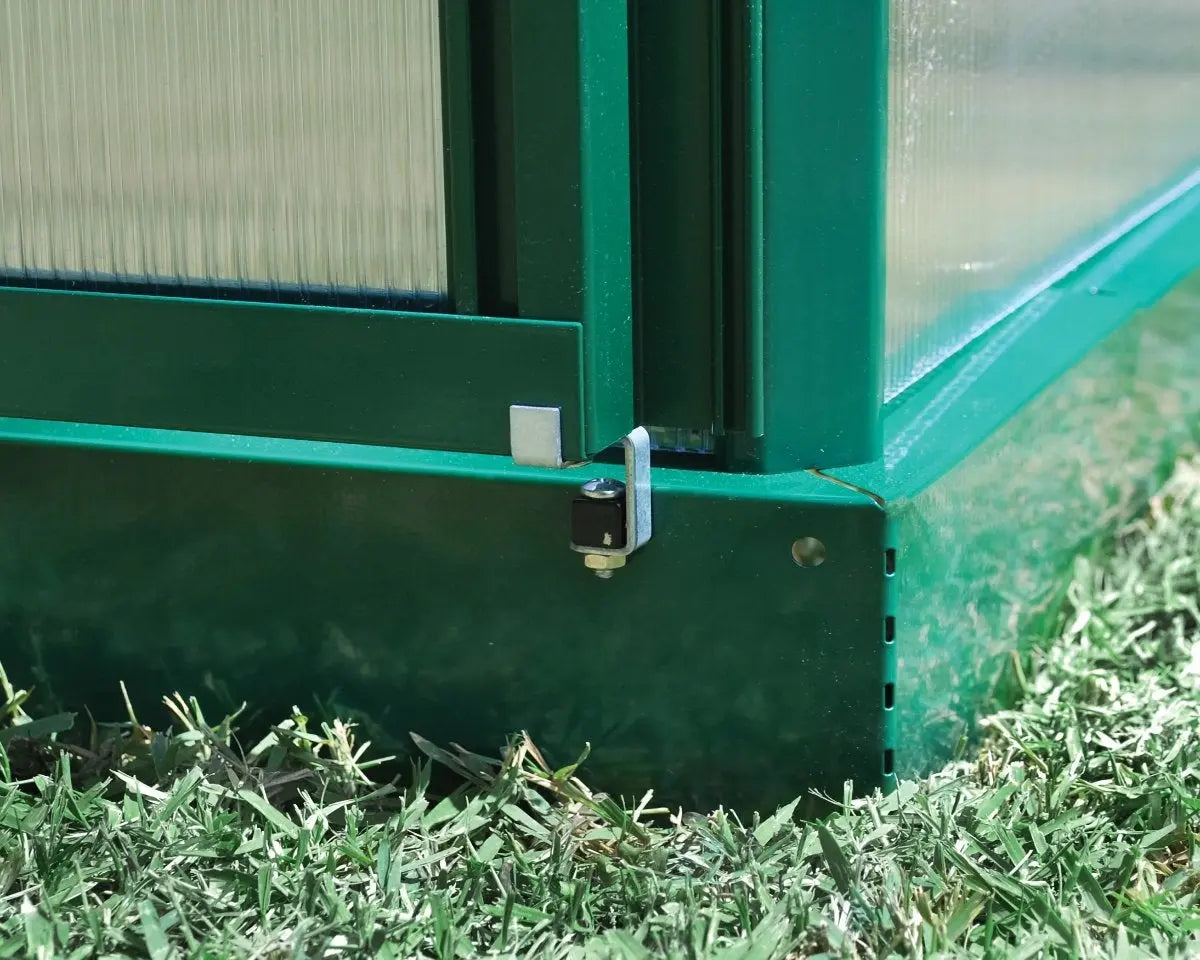 Mythos® 6 ft. x 8 ft. Greenhouse Twin Wall Green | Palram-Canopia 6' Wide Mythos Canopia by Palram   