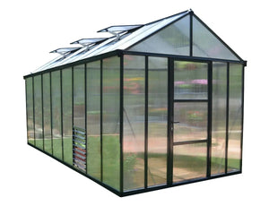 Glory® 8 ft. x 16 ft. Greenhouse with 10mm TwinWall Glazing | Palram-Canopia Canopia by Palram