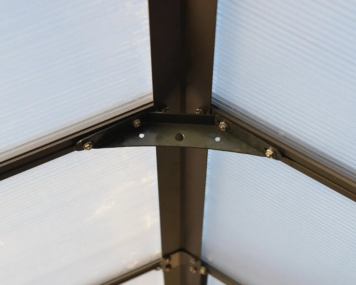 Glory® 8 ft. x 16 ft. Greenhouse with 10mm TwinWall Glazing | Palram-Canopia - Reinforcement