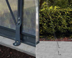 Glory® 8 ft. x 16 ft. Greenhouse with 10mm TwinWall Glazing | Palram-Canopia Canopia by Palram