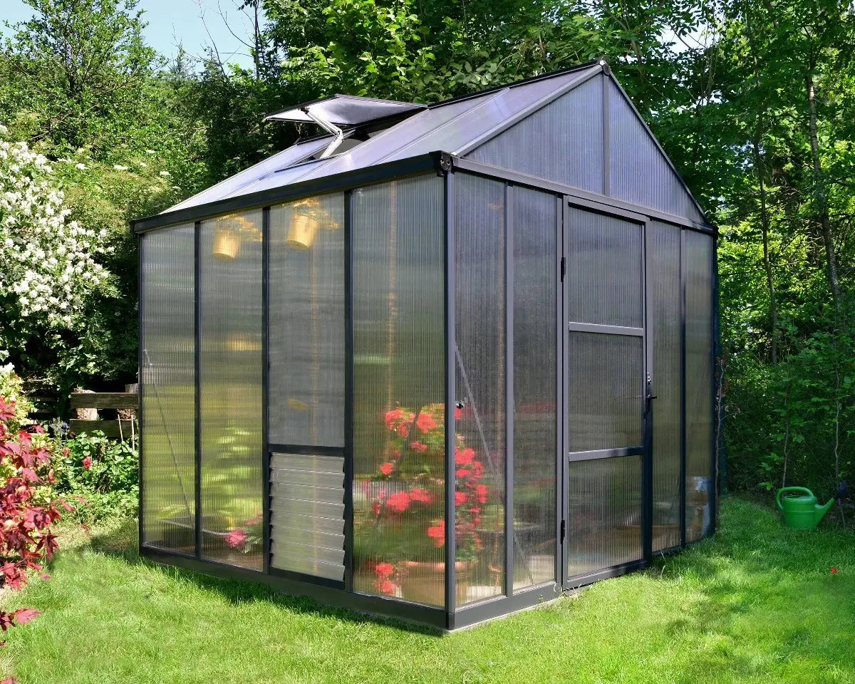 Glory® 8 ft. x 8 ft. Greenhouse with 10mm TwinWall Glazing | Palram-Canopia
