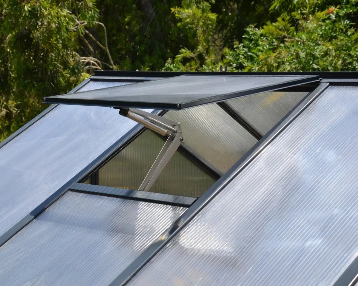 Glory® 8 ft. x 8 ft. Greenhouse with 10mm TwinWall Glazing | Palram-CanopiaRoof Vent