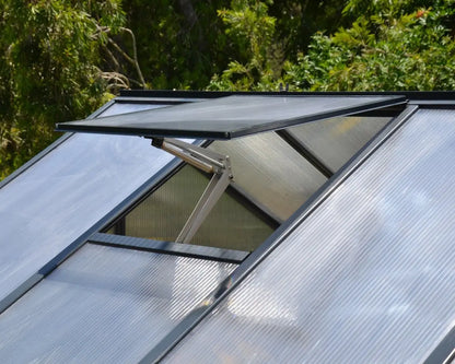 Glory® 8 ft. x 8 ft. Greenhouse with 10mm TwinWall Glazing | Palram-CanopiaRoof Vent