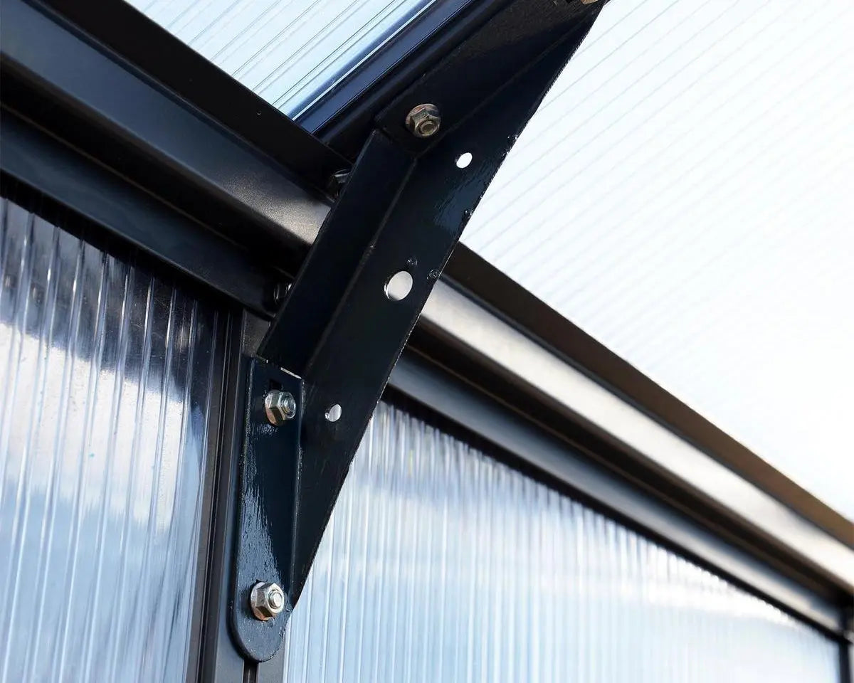 Glory® 8 ft. x 8 ft. Greenhouse with 10mm TwinWall Glazing | Palram-Canopia - Reinforcement