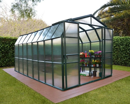 Grand Gardener® ~8 ft. x 16 ft. Greenhouse | Rion by Palram-Canopia 8' Wide Grand Gardener Canopia by Palram   