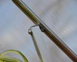 Hybrid 6 ft. x 10 ft. Greenhouse Clear & Twin Wall Silver Frame | Palram-Canopia Canopia by Palram