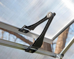 Mythos® 6 ft. x 10 ft. Greenhouse Twin Wall Silver | Palram-Canopia Canopia by Palram