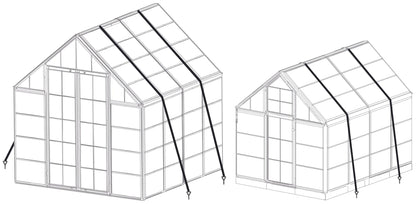 Palram-Canopia's Anchoring Kit for Select Greenhouse Models Greenhouse Accessories Canopia by Palram   