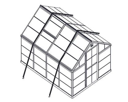 Palram-Canopia's Anchoring Kit for Select Greenhouse Models Greenhouse Accessories Canopia by Palram   