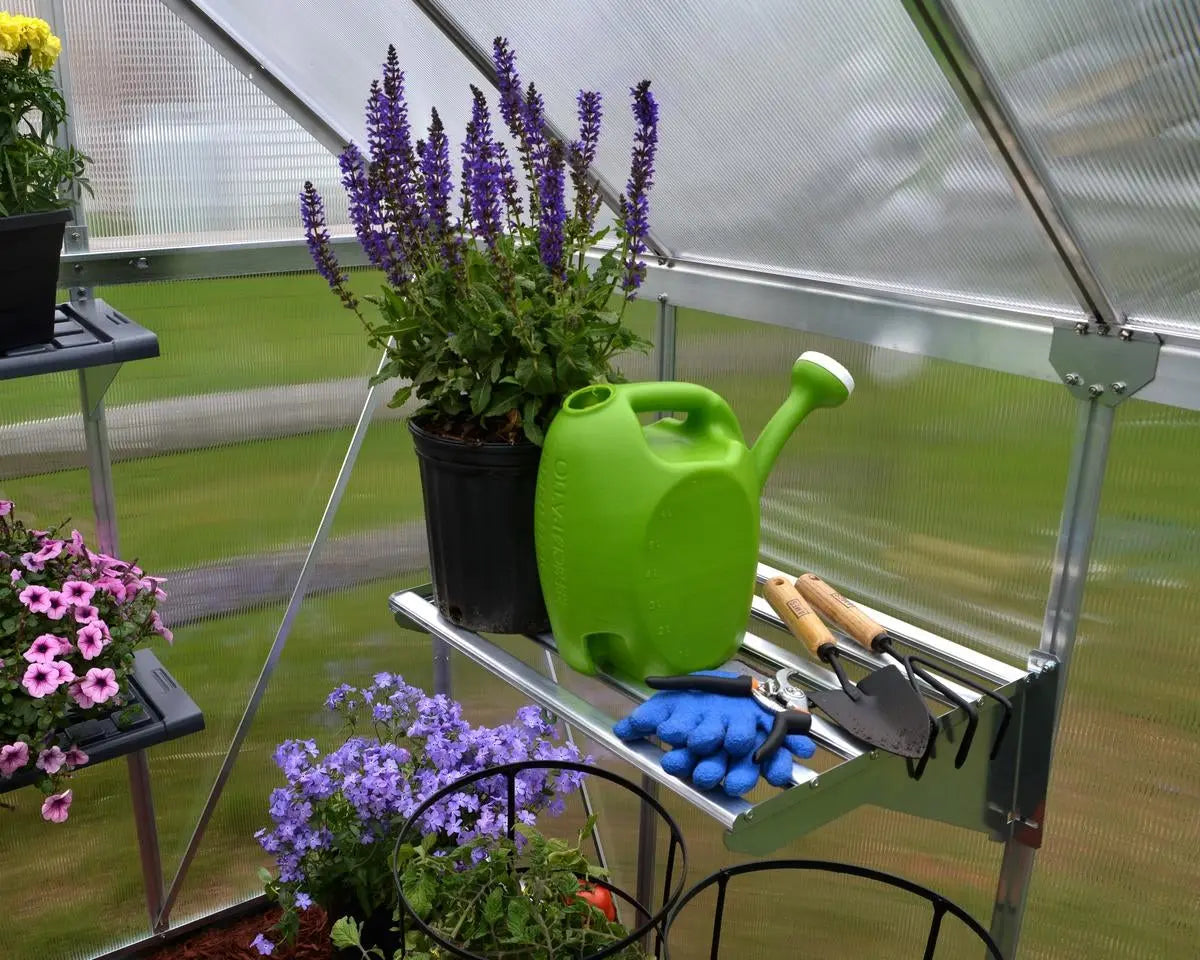 Heavy Duty Metal Shelf Kit Bundle 4-Piece | Palram-Canopia Greenhouse Accessories Canopia by Palram   