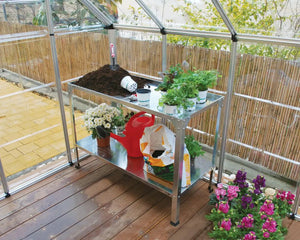 Steel Work Bench for Greenhouses | Palram-Canopia