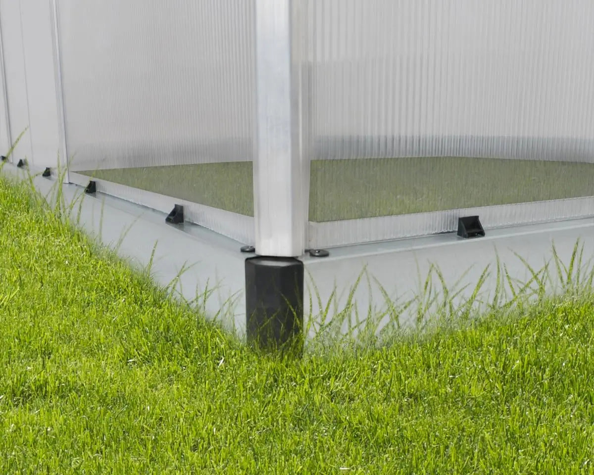 Mythos® 6 ft. x 4 ft. Greenhouse Twin Wall Silver | Palram-Canopia 6' Wide Mythos Canopia by Palram   