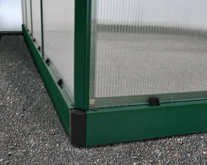Mythos® 6 ft. x 4 ft. Greenhouse Twin Wall Green | Palram-Canopia