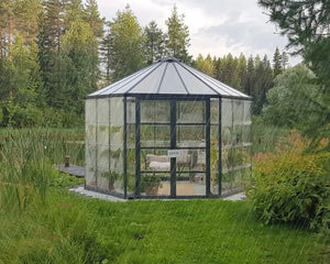Oasis™ 12 ft Hexagonal Greenhouse | Palram-Canopia