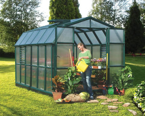 Prestige® ~8 ft. x 12 ft. Twin-Wall Panels Greenhouse | Rion by Palram-Canopia Rion