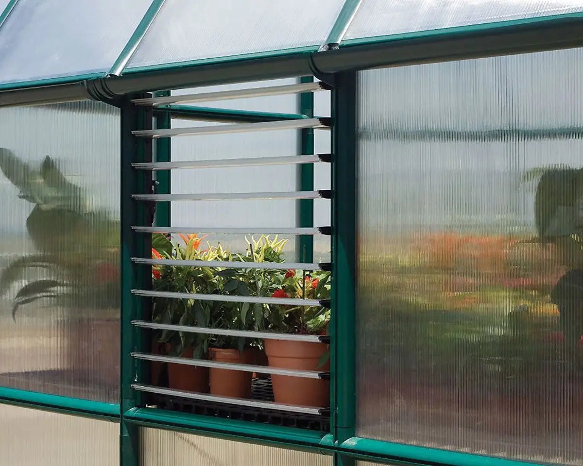 Rion Greenhouse Side Louver Window Greenhouse Accessories Canopia by Palram   