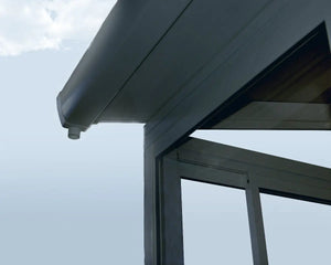 SanRemo™ 10 ft. x 18 ft. Solarium Patio Enclosure Grey Frame Translucent Roof | Palram-Canopia